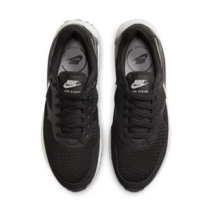 Nike Mens AIR MAX SYSTM Sneaker - Black/Wolf Grey/White (Black/Wolf Grey/White, us_Footwear_Size_System, Adult, Men, Numeric, Medium, Numeric_10_Point_5)