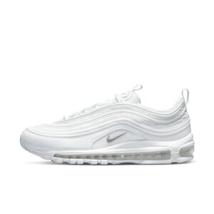 nike men's air max 97 shoes, multicolour white reflective silver wolf grey 105, 10.5