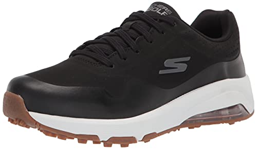 Skechers Women's Skech-Air Dos Relaxed Fit Spikeless Golf Shoe, Black, 7.5