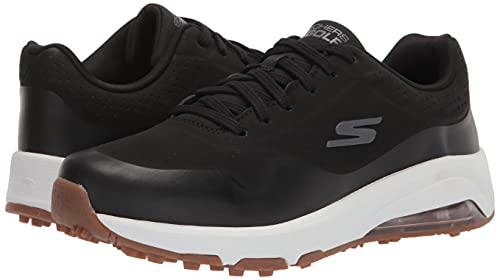 Skechers Women's Skech-Air Dos Relaxed Fit Spikeless Golf Shoe, Black, 7.5