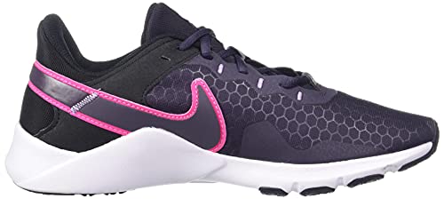 SHOES SNEAKERS NIKE LEGEND ESSENTIAL 2 WOMEN TRAINING CQ9545-014 - 7.5 - BLACK/HYPER PINK-CAVE