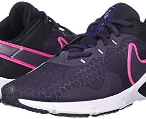 SHOES SNEAKERS NIKE LEGEND ESSENTIAL 2 WOMEN TRAINING CQ9545-014 - 7.5 - BLACK/HYPER PINK-CAVE