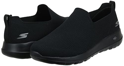 Skechers Men's Go Walk Max-Athletic Air Mesh Slip on Walkking Shoe Sneaker,Black/Black/Black,10 X-Wide US