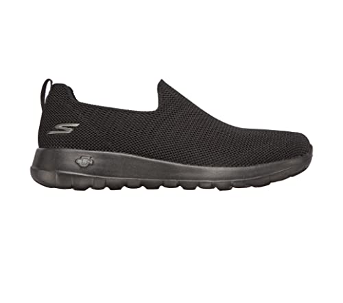 Skechers Men's Go Walk Max-Athletic Air Mesh Slip on Walkking Shoe Sneaker,Black/Black/Black,10 X-Wide US