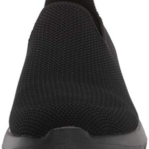 Skechers Men's Go Walk Max-Athletic Air Mesh Slip on Walkking Shoe Sneaker,Black/Black/Black,10 X-Wide US