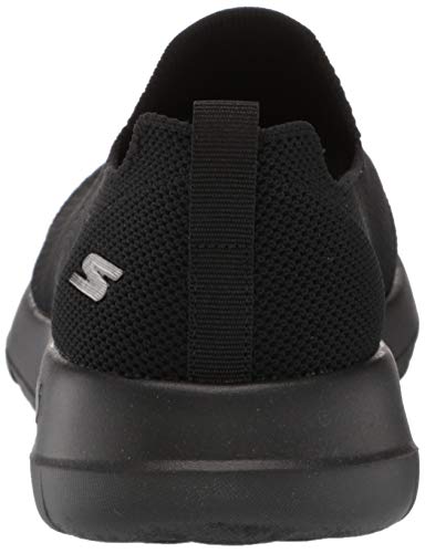 Skechers Men's Go Walk Max-Athletic Air Mesh Slip on Walkking Shoe Sneaker,Black/Black/Black,10 X-Wide US