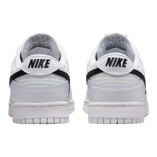 Nike Men's Dunk Low Retro Shoe, White/Black-summit White, 10