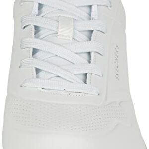 Skechers womens Skecher Street Women's Uno - Stand on Air Sneaker, White, 6 US