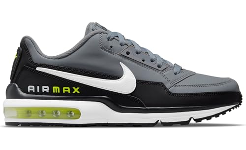 NIKE Men's AIR MAX LTD 3 Running Shoe, Black White Smoke Grey 002, 11