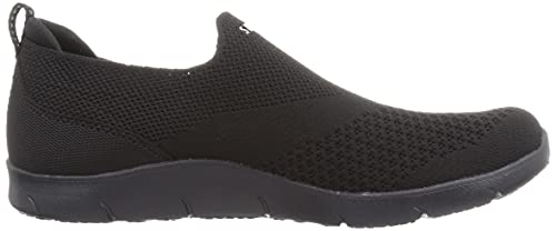 Skechers Women's ARCH FIT REFINE-DON'T GO Sneaker, Black/black, 8