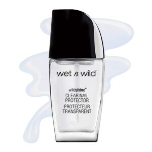 wet n wild wild shine nail polish, clear nail protector