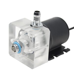 BXQINLENX 600L/H 19W DC12V CPU Cooling Heat Exchanger Water Pump Tank 255 ml CO2 Cooler Computer Cooling Systerm