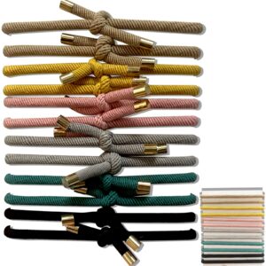 udebe hair slideproof knot hair tie elastics