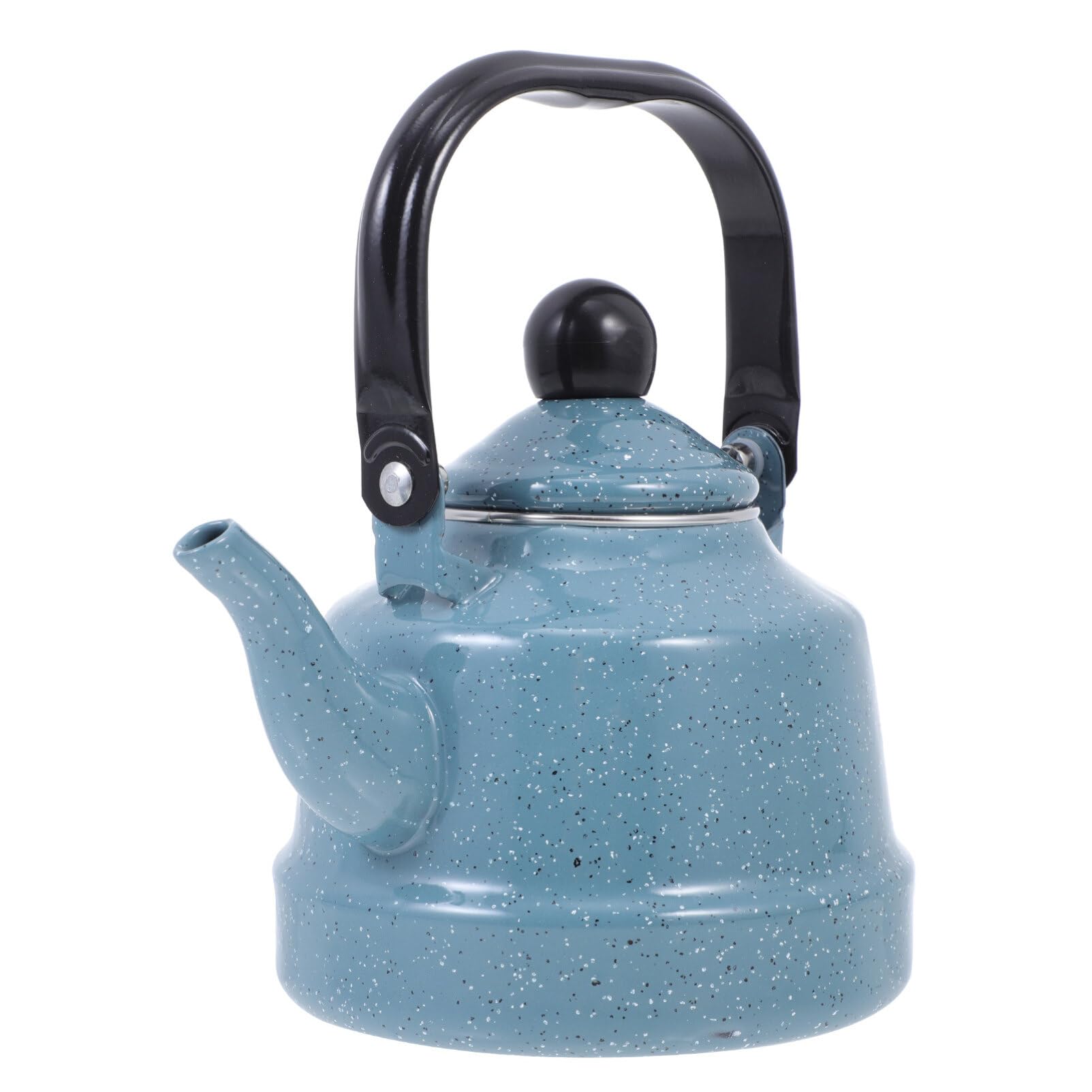 IMIKEYA Enamel Water Kettle Vintage Stovetop Teapots 1.1l Enameled Teapots Heating Water Kettle Large-capacity Coffee Pots for Home Kitchen Cookware Supplies Green