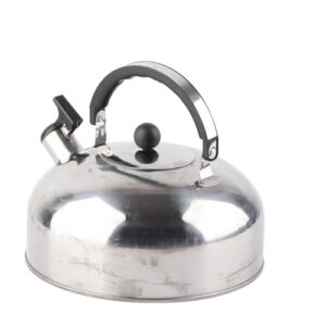 3L L Steel Whistling Tea Kettle Fast Heating One Touch Buttons Whistling Kettle With Insulated Handle For Home 3L L Steel Whistling