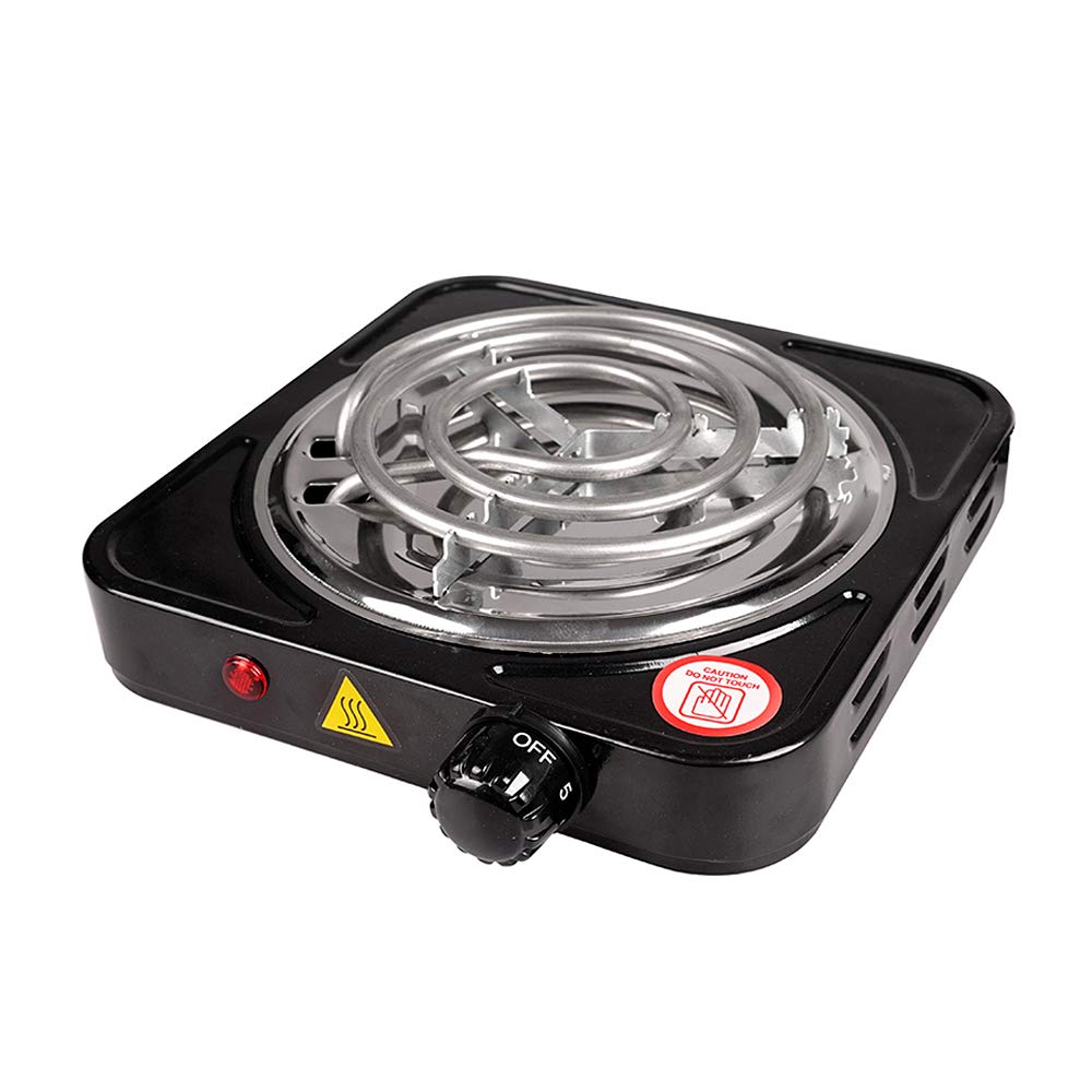 Boshen Portable Electric Single Coil Burner Countertop Hot Plate Home Outdoor Automatic Temperature Control