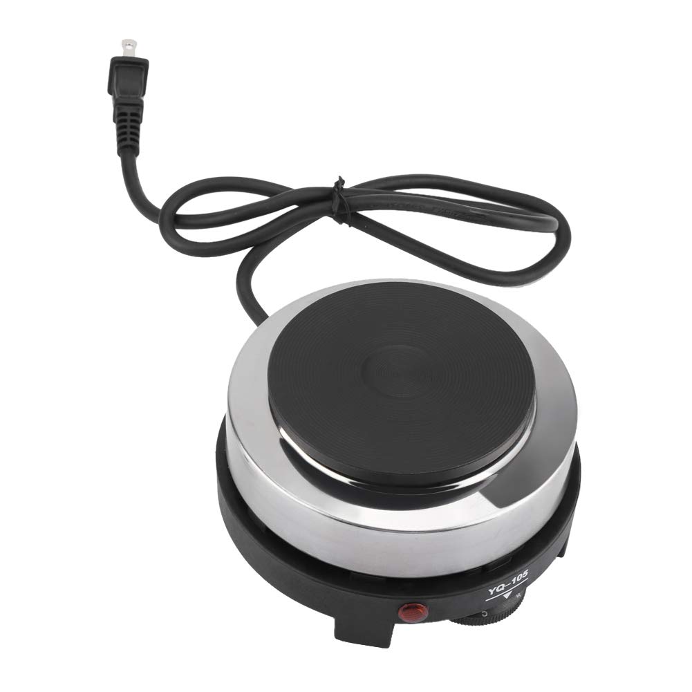 Mini Electric Stove,500W 110V Electric Mini Stove Hot Plate,Portable Electric Hot Plate,Multifunction Home Heater for Home Kitchen Cooking,US Plug