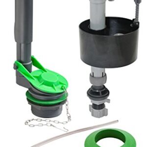 Plumb Pak, Gray/Green K830-16BX Universal Water Saving Tank Repair Kit for 2-Inch Flush Valve Toilets, Size