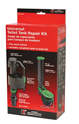 Plumb Pak, Gray/Green K830-16BX Universal Water Saving Tank Repair Kit for 2-Inch Flush Valve Toilets, Size