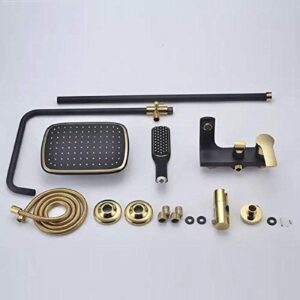 Toilet Shower Kit Gold Shower Faucet Bronze Black Shower Faucets Best Gift For New Home Decoration Bathtub Faucet