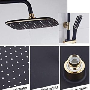 Toilet Shower Kit Gold Shower Faucet Bronze Black Shower Faucets Best Gift For New Home Decoration Bathtub Faucet