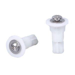 4/2pcs Toilet Seat Screws Nut Cover Lid Top Fixing Blind Hole Fitting Kits Bathroom Accessories Replacement Toilet Seat Screws (Color : D 2pcs)