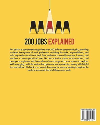 200 Jobs Explained: The Ultimate Career Guide. Discover the career of your dreams with 200 career profiles to explore