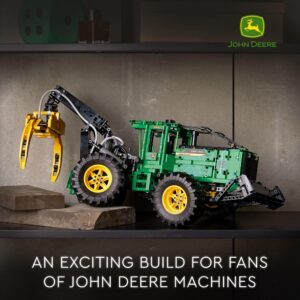 LEGO Technic John Deere 948L-II Skidder 42157 Advanced Tractor Toy Building Kit for Kids Ages 11 and Up, Gift for Kids Who Love Engineering and Heavy-Duty Farm Vehicles