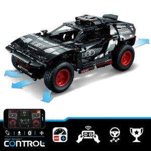 LEGO Technic Audi RS Q e-tron 42160 Advanced Building Kit for Kids Ages 10 and Up, This Remote Controlled Car Toy Features App-Controlled Steering and Makes a Great Gift for Kids Who Love Engineering