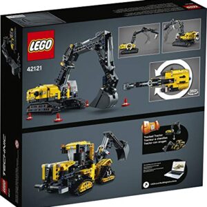 LEGO Technic Heavy-Duty Excavator 42121 Toy Building Kit; A Cool Birthday or Anytime Gift for Kids Who Enjoy Construction Toys; The 2-in-1 Design Gives Hours More Building Fun, New 2021 (569 Pieces)