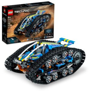 lego technic app-controlled transformation vehicle 42140, off road remote control car, building car kit that flips, 2in1 rc truck and race car toy, great gift for boys, girls, kids who love rc cars