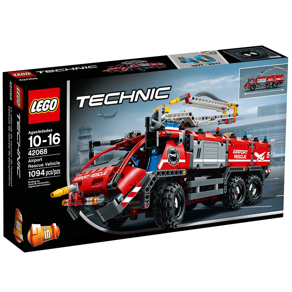 LEGO Technic Airport Rescue Vehicle 42068 Building Kit (1094 Piece)