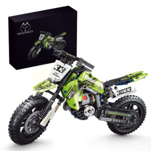 Mesiondy Motorcycle Toy Building Blocks Kit,Stem Bricks Sets,Toys for Boys & Adults,Build A Model Motorcycle, (476 Pieces)………