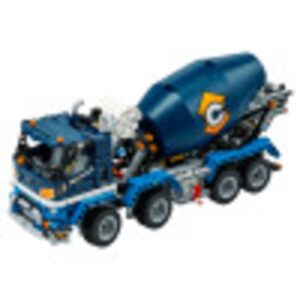 LEGO Technic Concrete Mixer Truck 42112 Building Kit, Kids Will Love Bringing The Construction Site to Life with This Cool Concrete Truck Toy Model Set (1,163 Pieces)