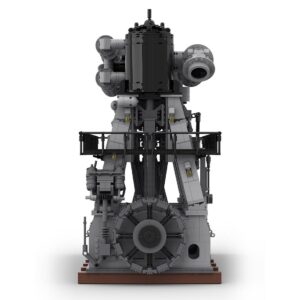 KAROYD Technic Titanic Reciprocating Triple Expansion Steam Engine Building Kit, Engine Series Building Blocks Set, Compatible with Lego (6584PCS)