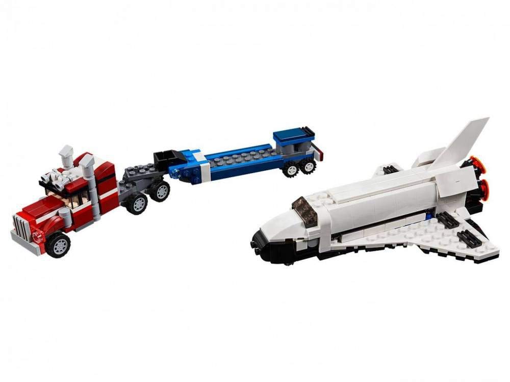 LEGO Creator 3in1 Shuttle Transporter 31091 Building Kit (341 Pieces)