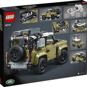 LEGO Technic Land Rover Defender Collector's Model Car 42110 Off Road 4x4 Car,Exclusive Collectible Model, Advanced Building Set