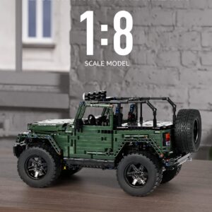 Nifeliz Off-Road Pickup Wrange, 1:8 MOC Technique Building Set, Engineering Model Car Toy for Adults (2,096 Pieces)