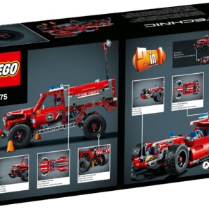 LEGO 42075 Technic First Responder Fire Engine-Fire Truck Construction Set