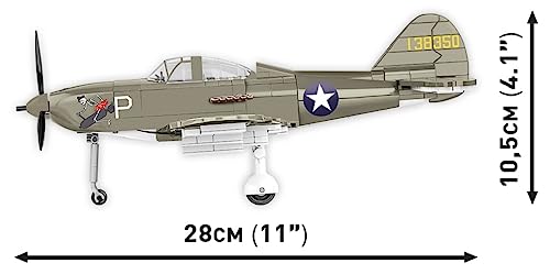 COBI Historical Collection WWII Bell® P-39D AIRACOBRA® Aircraft