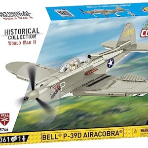 COBI Historical Collection WWII Bell® P-39D AIRACOBRA® Aircraft