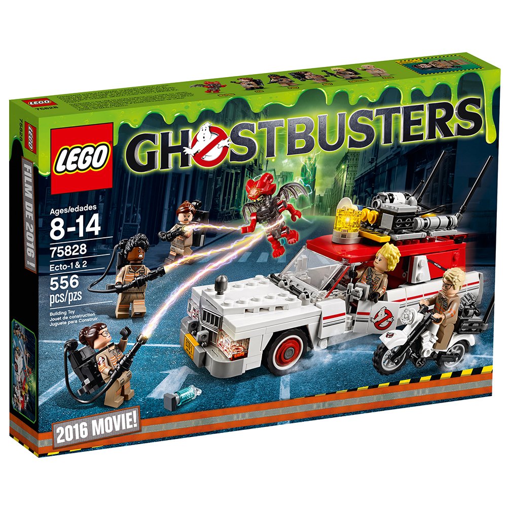 LEGO Ghostbusters Ecto-1 & 2 75828 Building Kit (556 Piece)