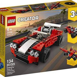 LEGO Creator 3in1 Sports Car Toy 31100 Building Kit (134 Pieces)