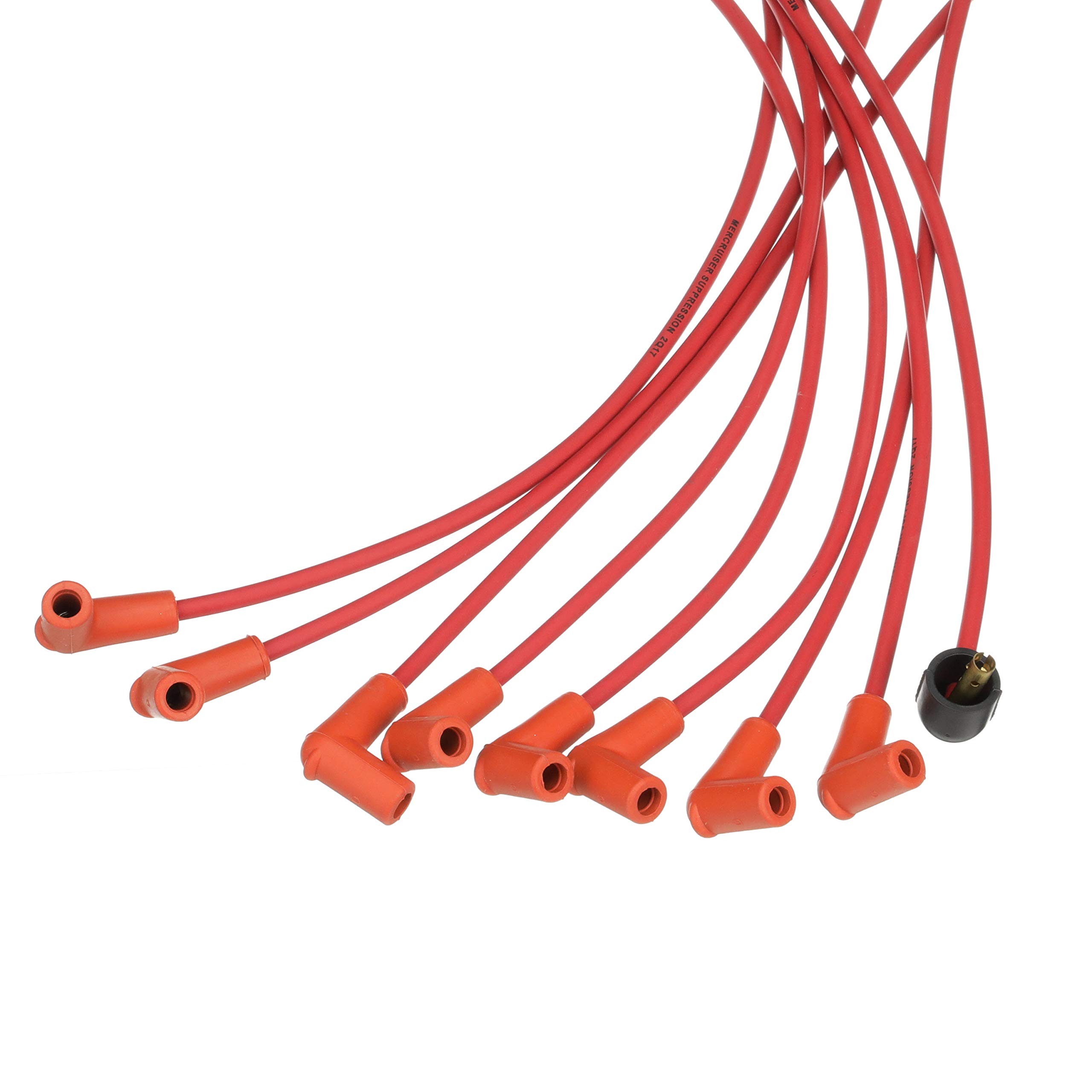 Quicksilver 816608Q80 Red Wire Spark Plug Wire Kit