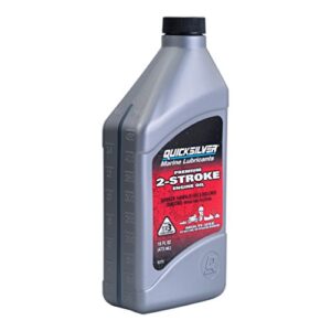 Quicksilver Premium 2-Stroke Engine Oil – Outboards, PWCs, Snowmobiles and Motorcycles - 1 Pint