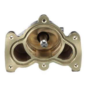 Quicksilver 8M0139984 Brass Water Pump Housing for V-6 and V-8 MerCruiser Engines: (305, 350 and 496 CID, 2000-2016)