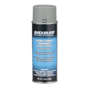 quicksilver 802878q52 primer paint - light gray enamel spray paint