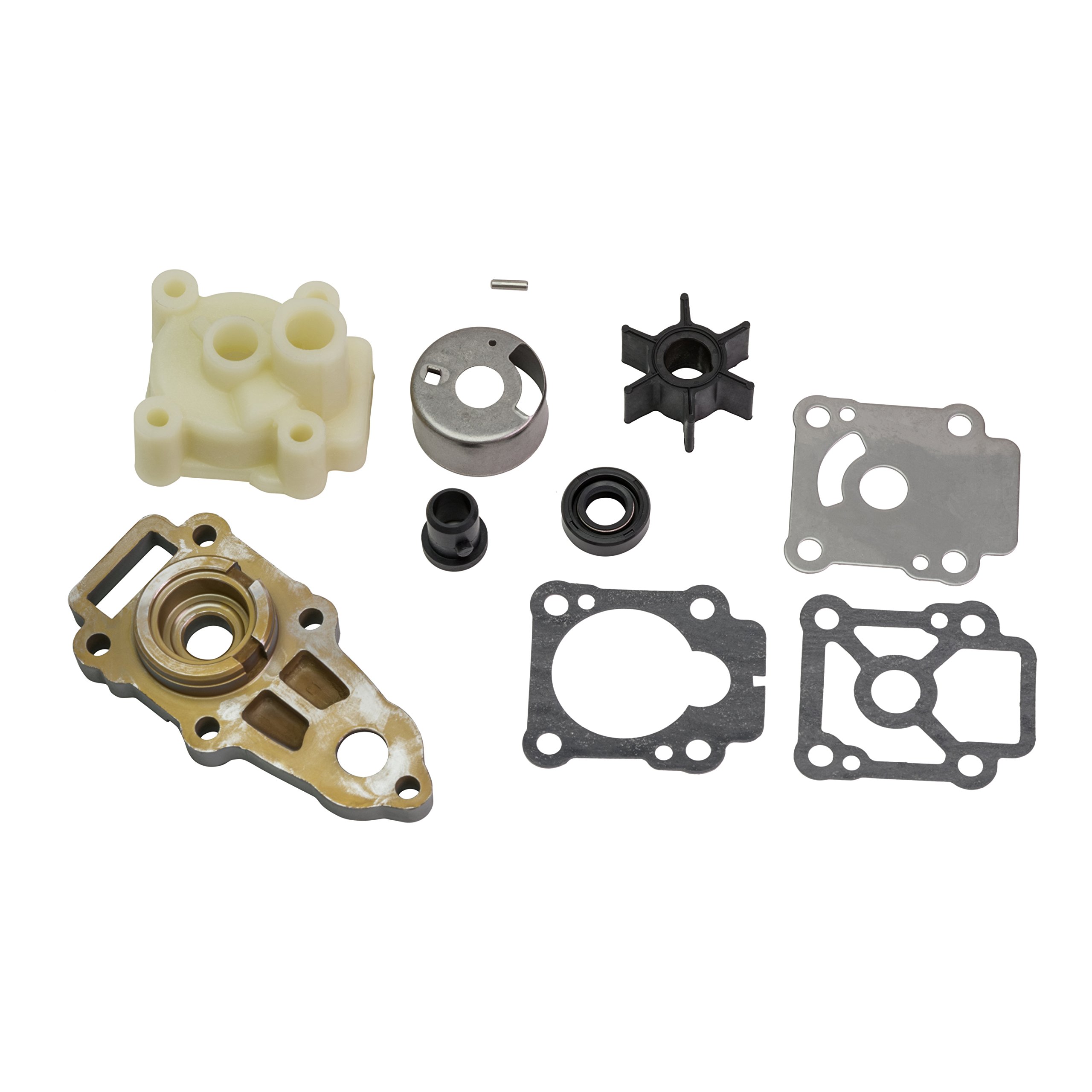 Quicksilver 803750A03 Replacement Water Pump Kit for Mercury and Mariner 8-9.9 Hp 4-Stroke Outboards