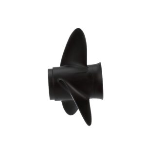 Quicksilver Black Diamond 3-Blade Aluminum Propeller, 10 dia x 13 pitch, Right Hand