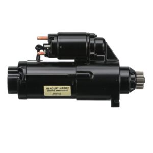 Quicksilver 892339T01 Starter Motor Assembly for Mercury and Mariner 2-Cycle, 4-Stroke, EFI, DFI and Verado Outboards